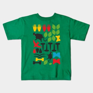 Frida Cutout Pattern Kids T-Shirt